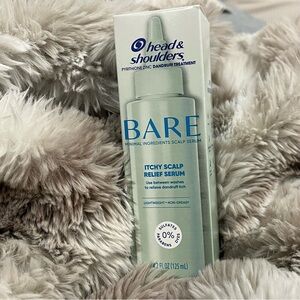 Head & Shoulders Bare Itchy Scalp Relief Serum 4.2oz New in Box